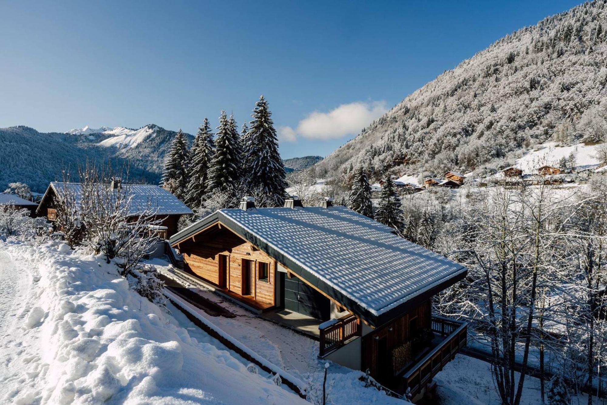Villa Les Petits Ours Montriond Superbe 8 14 Personnes Extérieur photo