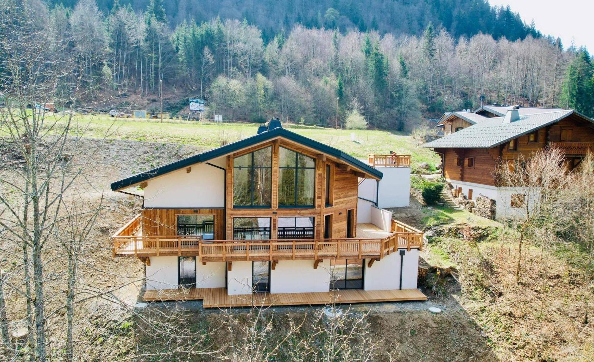 Villa Les Petits Ours Montriond Superbe 8 14 Personnes Extérieur photo