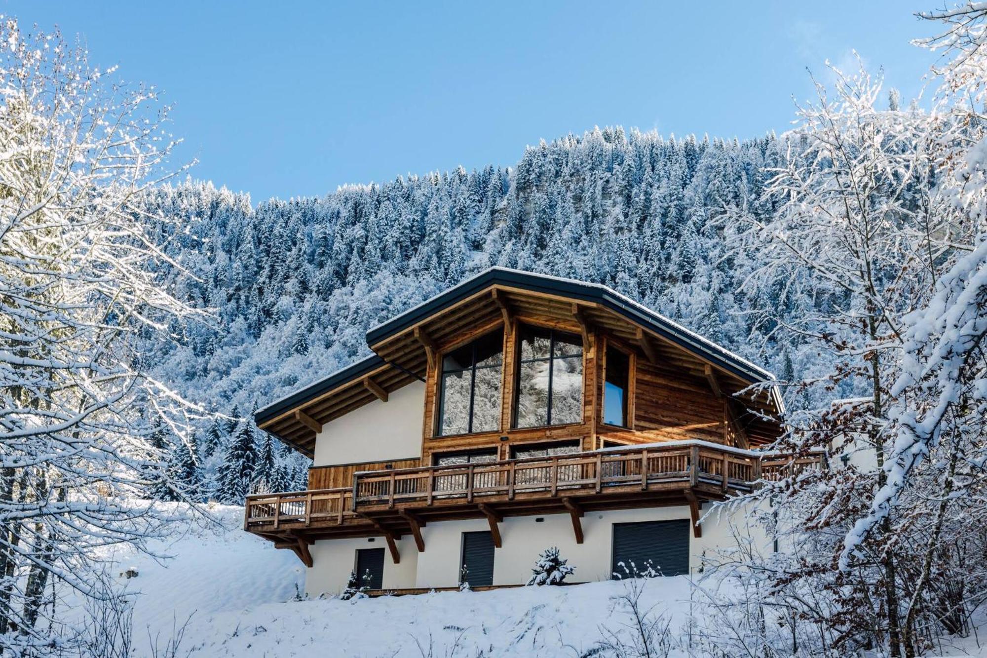 Villa Les Petits Ours Montriond Superbe 8 14 Personnes Extérieur photo